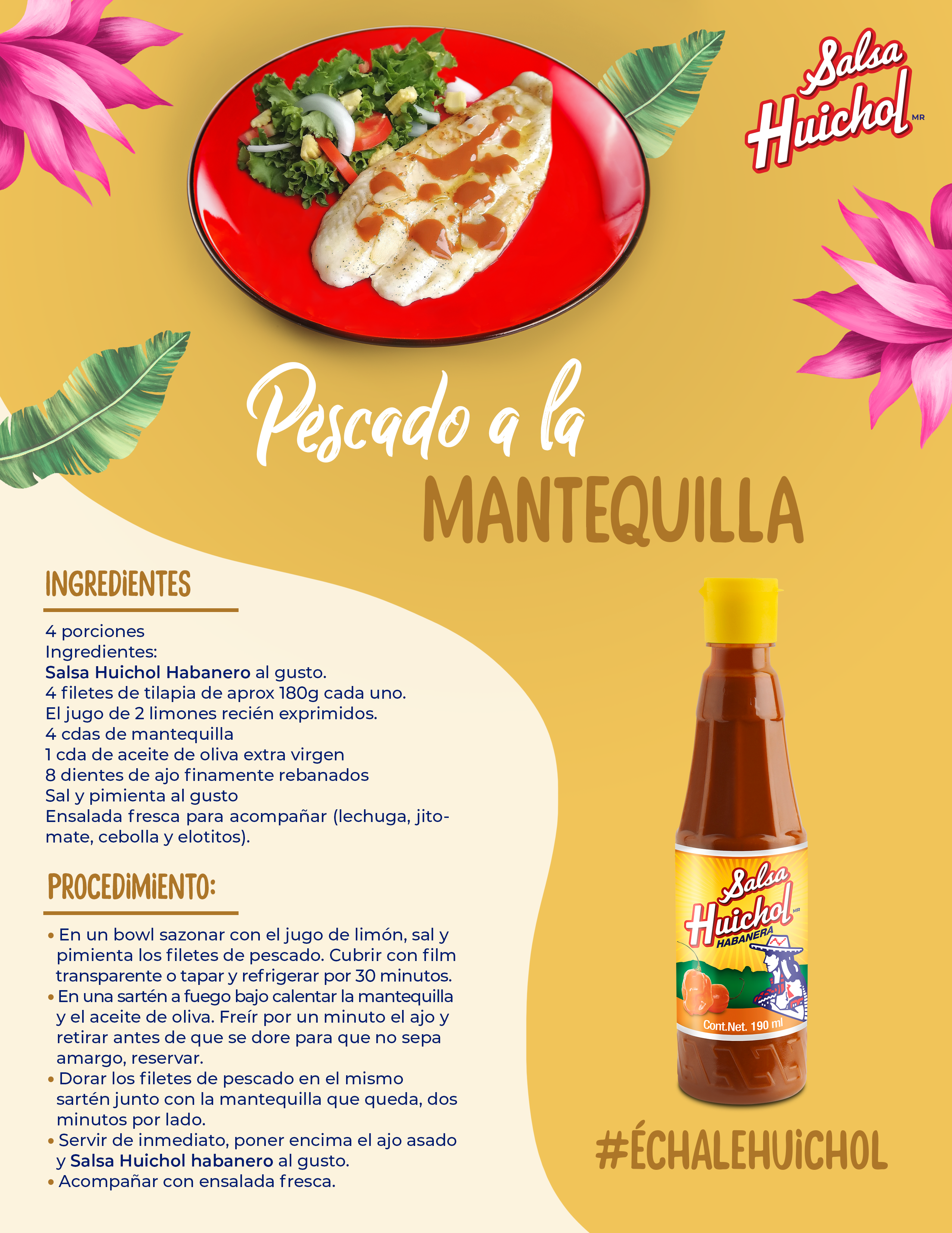 SALSA HUICHOL: Magnífico sabor - Recetas